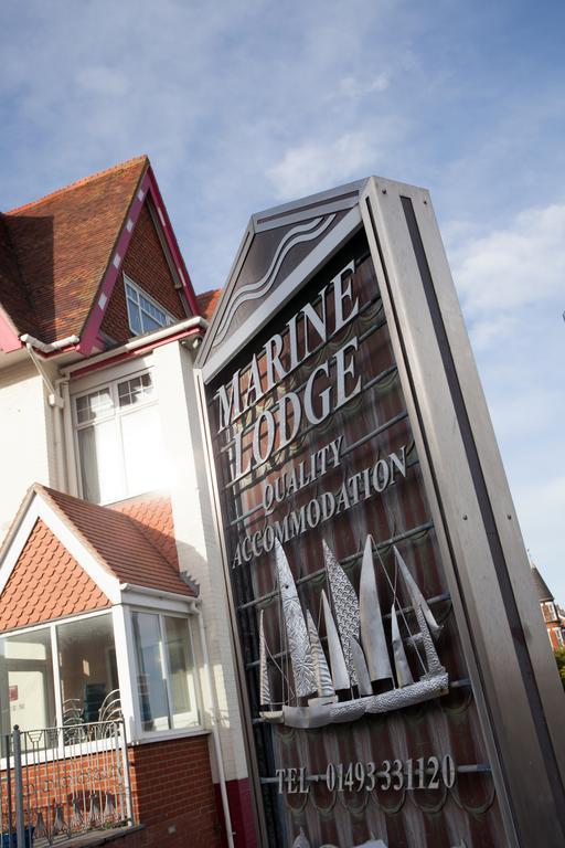 Marine Lodge Great Yarmouth Exterior foto